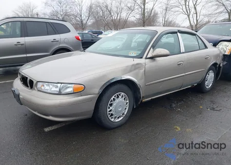 2003 Buick Century Custom z USA, uszkodzony, nr VIN 2G4WS52J231188970
